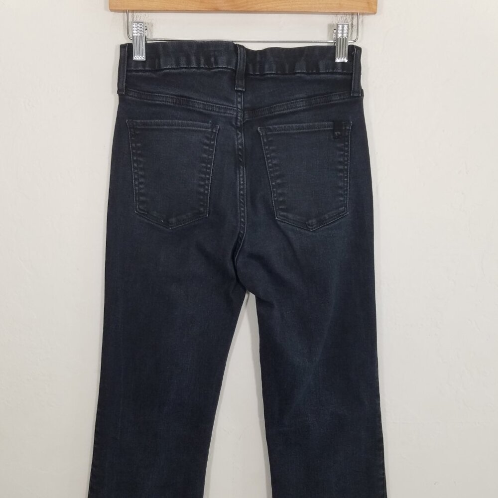 Joe's Jeans FLAWLESS Hi-Rise Honey Curvy Bootcut Stretch Jeans Black Size 26 - Picture 5 of 8